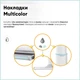 Детский стол Mealux Edmonton Multicolor BL Lite (BD-610 W/MC + BL Lite) - изображение 9