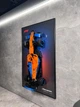 Арт Держатель на Стену Рамка 80x50 см. для Фирменного Конструктора Technic McLaren Formula 1 F1 (42141) / Гоночный автомобиль / Type-C - изображение 7