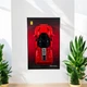 Арт Держатель Рамка 80x50 см. на Стену для Фирменного Конструктора Technic Ferrari Daytona SP3 (42143) Феррари Дайтона - Type-C - изображение 1