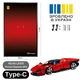 Арт Держатель Рамка 80x50 см. на Стену для Фирменного Конструктора Technic Ferrari Daytona SP3 (42143) Феррари Дайтона - Type-C - изображение 2
