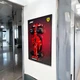Арт Держатель Рамка на Стену 80x50 см. для Фирменного Конструктора Technic Ferrari F1 SF-24 (42207) Феррари Формула 1 Type-A - изображение 4