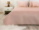 Покрывало Руно VeLour персиковое двухстороннее 180х220 см (340.55_Apricot ромб) - изображение 3