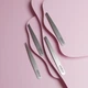 Пинцет для бровей Lovely Brows классический серебряный - изображение 2