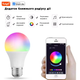 Розумна лампочка E27 LED Smart Bulb RGB Bluetooth різнокольорова смарт лампа 9 Вт з керуванням у додатку Tuya - зображення 2