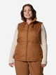 Теплый жилет короткий женский Columbia 890839642 XL Коричневый (1159827695) - изображение 6