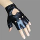 Рукавички безпалі шкіряні GLOVES М чорний 04530 - зображення 1