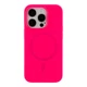 Чохол Glow Silicone Case with Magsafe для iPhone 14 Pro Max Колір Hot pink - изображение 1