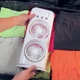 Настільний вентилятор підвійний з охолодженням Double-ended Spray Fan LED підсвічування 3 швидкості - зображення 5
