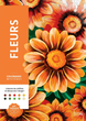 Раскраска Цветы Hachette антистресс по номерам | Coloriages mysteres Fleurs - изображение 1
