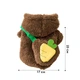 Свитер для собак и кошек Тедди Lesko 2011SXSL5932 Brown S с капюшоном утепленный - изображение 8