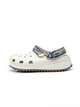 Крокси Classic Hiker Clog Білий колір з сірими ремінцями Розмір 39 (25 см) - зображення 4