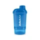 Шейкер для спортивного питания BioTech Shaker Wave Mini + 2 in 1 (300 ml) Schocking Blue - изображение 2