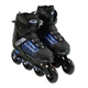 Ролики детские раздвижные 81785-XL размер 42-44, колёса PU, подшипник ABEC-7, d – 9 см - изображение 1