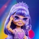 Ігровий набір з лялькою Creative Crystals Віолетта Rainbow High бузкова - зображення 3