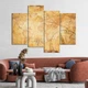 Картина на холсте Старая карта мира 129x90 см (V525-4_L) - изображение 1