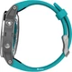 Спортивні годинник Garmin Fenix 5S Silver with Turquoise Band (010-01685-01) - зображення 6