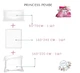 Підліткова постільна білизна Cotton box PRINCESS PEMBE 100% бавовна, Полуторний - зображення 2