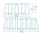 Каркасный бассейн Ultra Frame Pool Intex 26364 (732 x 366 x 132см) - изображение 10