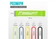 Резинка для фитнеса EasyFit Mix набор 5 шт 2.5-20 кг + чехол (EF-1813) - изображение 6