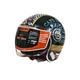 Мотошолом відкритий Beon B-108A ABS MOTO SHINY BLACK/GOLD (глянець чорний/золотий), розмір XXL (298671) - зображення 4