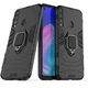 Чехол Iron Ring для Huawei P40 Lite E бампер противоударный с подставкой Black - изображение 1