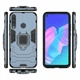 Чехол Iron Ring для Huawei P40 Lite E бампер противоударный с подставкой Dark-Blue - изображение 5