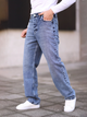 Джинсы Regular Fit мужские Trendyol TMNAW24JE00027 34 Medium Blue-5002 (8684737062269) - изображение 3