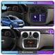 Штатна магнітола Lesko для Dacia Sandero II ver 2 2012-2016 екран 9" 2/32Gb Wi-Fi GPS Base - зображення 2