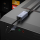 Интернет адаптер Hoco UA37 1000 Mbps (USB to RJ45) сетевая карта внешняя - изображение 8