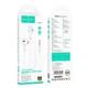 Наушники HOCO Pure joy wire control earphones with microphone M109 белые 3.5мм - изображение 2