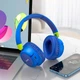 Наушники HOCO Adventure BT headphones W43 синие до 25 часов - изображение 5
