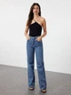 Джинсы Regular Fit женские Trendyol TWOSS23JE00068 40 Blue001 (8683050089076) - изображение 3