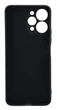 Чохол Silicone Case для Xiaomi Redmi 12 бампер із мікрофіброю чорний - зображення 2