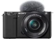Компактний фотоапарат зі змінним об’єктивом Sony ZV-E10 kit (16-50mm) Black (ILCZVE10LB.CEC) - изображение 1