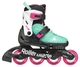 Ролики Rollerblade Microblade XT black-sea green (36.5-40) - зображення 2