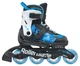 Ролики Rollerblade Microblade SL black-sky blue (36.5-40) - зображення 2