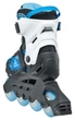 Ролики Rollerblade Microblade SL black-sky blue (36.5-40) - зображення 5