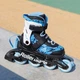 Ролики Rollerblade Microblade SL black-sky blue (36.5-40) - зображення 7