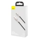 Дата кабель Baseus Cafule Series Metal USB to Lightning 2.4A (2m) (CALJK-B0) Black - изображение 6