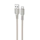 Дата кабель Borofone BX116 Certain USB to MicroUSB 2.4A (1m) Gray - зображення 1