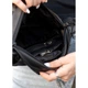 Велика жіноча сумка бананка Sambag DynamicDart чорна - зображення 8