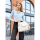 Жіноча спортивна сумка Sambag Vogue PRM молочна - изображение 1