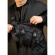 Велика чоловіча поясна сумка бананка Sambag DynamicDart чорний принт - изображение 9