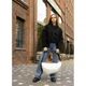 Жіноча сумка Sambag HOBO Bag-glove біла - зображення 6