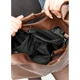 Жіноча сумка Sambag HOBO M шоколадна - изображение 10