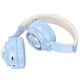 Беспроводные наушники HOCO W50 Cute fun BT headphones, BT5.3, AUX, TF, 400mAh, 12h, blue - изображение 2