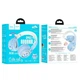 Беспроводные наушники HOCO W50 Cute fun BT headphones, BT5.3, AUX, TF, 400mAh, 12h, blue - изображение 3