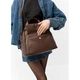 Жіноча спортивна сумка Sambag Vogue BKT шоколадна - изображение 4