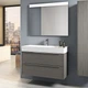 Умывальник подвесной ROCA Inspira 1000x490x120мм прямоугольный белый A32752A000 - изображение 3
