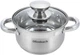 Кастрюля Ofenbach Casserole из нержавеющей стали 1100мл со стеклянной крышкой (NB-100510) - изображение 1